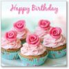 Cupcake Birthday Single Card-0