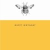 Happy Birthday Bee Everyday Single Card-0