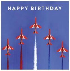 The Red Arrows Display Birthday Single Card-6838