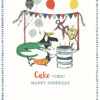 Cake Time! Happy Birthday - Happy Birthday Single Card-0