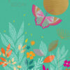 Get Well Butterfly Single Card-0