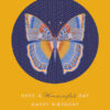 Butterfly Birthday Single Card-0