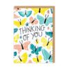 Thinking Of You Butterflies Greeting Card-0
