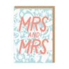 Mrs & Mrs Wedding Single Card-0