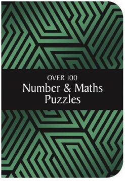 Over 100 Number & Maths puzzles in a stylish geometric patterned book.