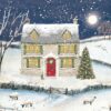 Home for Christmas - Brain Tumour Research Campaign Charity Christmas Cards - Pack of 10-0
