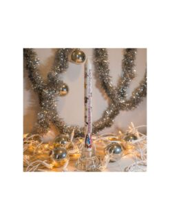 Advent candles featuring images from the nativity story. The numbers 1 to 24 count down the candle.