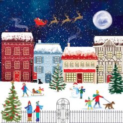 Over the Town - Samaritans Charity Christmas Cards - Pack of 10-0