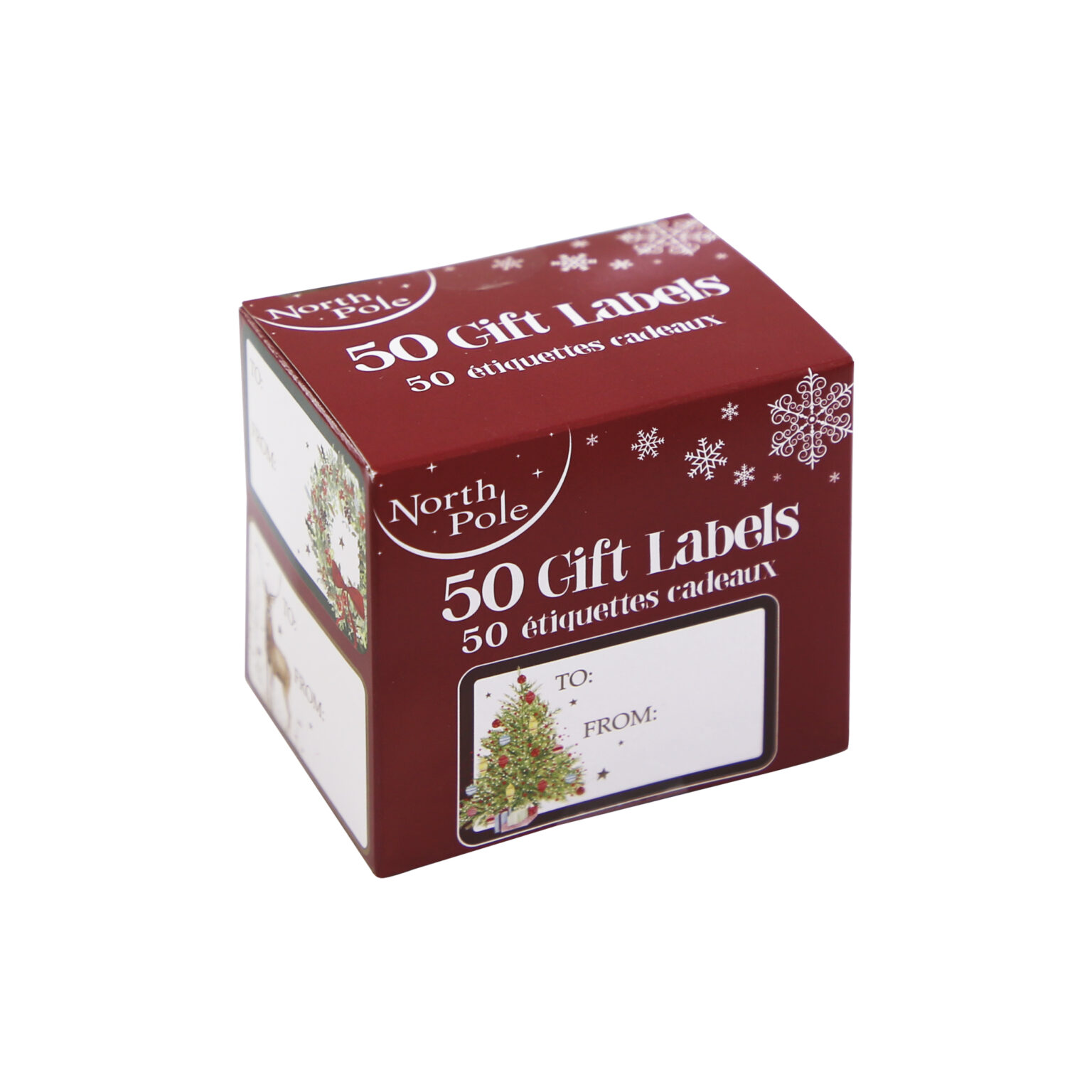 50 Traditional Gift Label Stickers-0