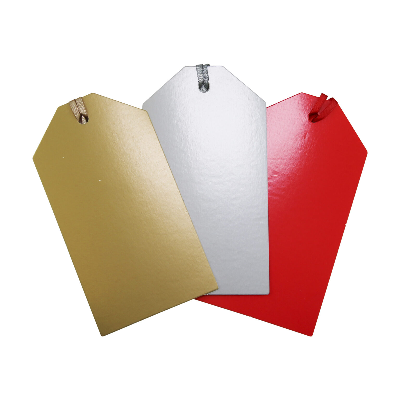 12 Metallic Foil Gift Tags FSC-0