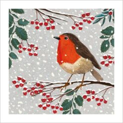Winter Robin - Alzheimer's Society Charity Christmas Cards - Pack of 10-0