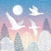 Geese Over Trees - Amnesty Charity Christmas Cards - Pack of 10-0