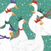 Christmas Geese - Barnardo's Charity Christmas Cards - Pack of 10-0