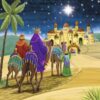 The Wise Men Saw a Light Afar - British Heart Foundation Charity Christmas Cards - Pack of 10-0