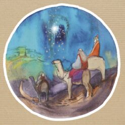 The Wise Men's Journey of Faith - Cards for Good Causes Charity Christmas Cards - Pack of 10-0
