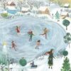 Skating Scene - Cancer Research UK Charity Christmas Cards - Pack of 10-0