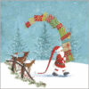 Carrying Presents - Charlie Waller Memorial Trust Charity Christmas Cards - Pack of 10-0