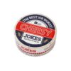 Circular box resembling a tub of camembert. The Best (or Worst) Cheesy Jokes. Box of 64 jokes.