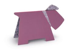Purple coloured Doggy Book Rest.