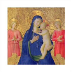 Golden Madonna and Child - NSPCC Charity Christmas Cards - Pack of 10-0
