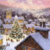 Around the Village Tree - Queen Elizabeth's Foundation for Disabled People Charity Christmas Cards - Pack of 10-0