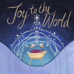 Angels Above the Manger - Samaritans Charity Christmas Cards - Pack of 10-0