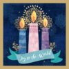 Three Candles - Scope Charity Christmas Cards - Pack of 10-0