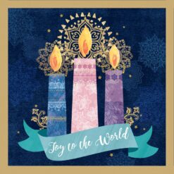 Three Candles - Scope Charity Christmas Cards - Pack of 10-0