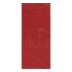 Six sheets of red tissue paper. Acid free. 50cm by 70cm approximately.
