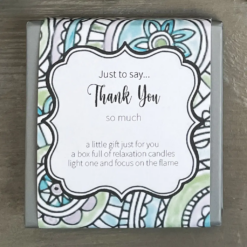 Thank You Mini Candle Gift Set-11387