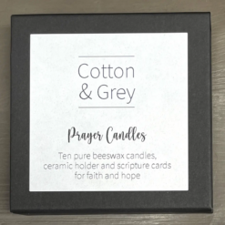 Prayer Candle Gift Set with Scripture Cards-11415