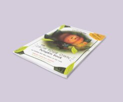 Plantable book called Grow your own pumpkin. Contains pumpkin seeds.