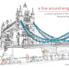 A line around England- a colouring book of the nation's favourite landmarks