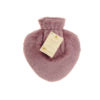 Pink Heart Faux Fur Hot Water Bottle