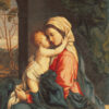 The Virgin and Child Embracing by Italian painter, Sassoferato.