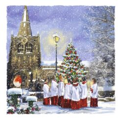 Singing Around the Tree - Military Wives Choirs Charity Christmas Cards - Pack of 10