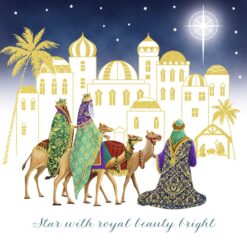 Three Kings in Bethlehem - Diabetes UK Charity Christmas Cards - Pack of 10