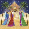 The Nativity And The Kings - Carers UK Charity Christmas Cards - Pack of 10