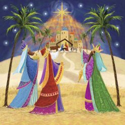 The Nativity And The Kings - Carers UK Charity Christmas Cards - Pack of 10