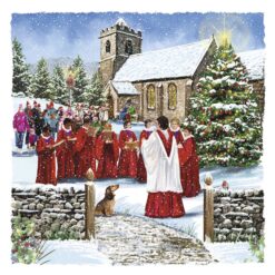 Conducting the Choir - Diabetes UK Charity Christmas Cards - Pack of 10