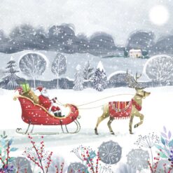 Snowy Night - Hospice UK Charity Christmas Cards - Pack of 10