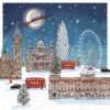 London Landmarks at Christmas - Shelter Charity Christmas Cards - Pack of 10
