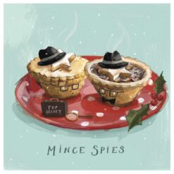 Mince Spies - Help for Heroes Charity Christmas Cards - Pack of 10