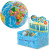 A small foam Earth ball.