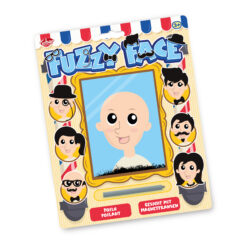 A fuzzy face children's toy.