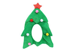 Christmas tree party head wear.