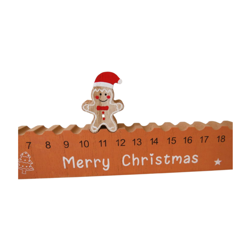 Gingerbread Advent Ruler