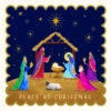 Peace at Christmas Nativity - MIND Charity Christmas Cards - Pack of 10