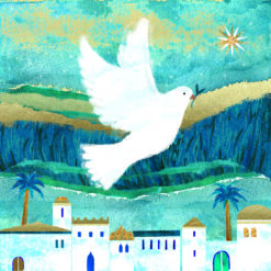 Dove in the Golden Sky - Motor Neurone Disease Association Charity Christmas Cards - Pack of 10