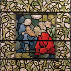 Stained Glass Nativity - National Autistic Society Charity Christmas Cards - Pack of 10